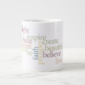 Inspire Faith Grote Koffiekop (Voorkant)