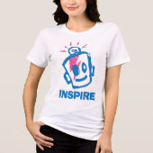 INSPIRE (HAPPY) T-shirt (Voorkant)