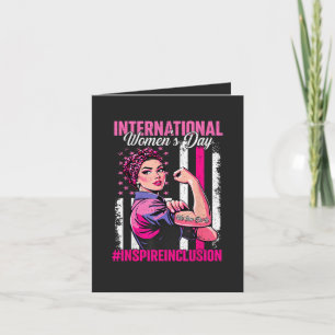 Inspire Inclusie 8 Maart Internationaal Feestdagen Kaart