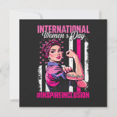 Inspire Inclusion 8 March International Kaart (Voorkant)