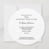 Inspire Inclusion Hashtag Maart 8 Vrouwendag 2024 Kaart (Achterkant)