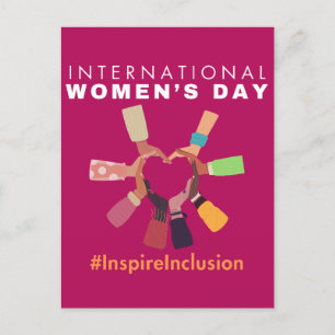 Inspire Inclusion Internationale Vrouwendag Briefkaart