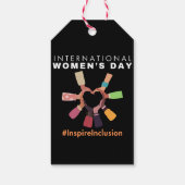 Inspire Inclusion Internationale Vrouwendag Cadeaulabel (Achterkant)