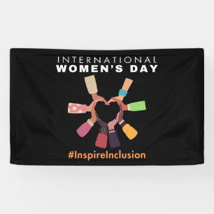 Inspire Inclusion Internationale Vrouwendag Spandoek