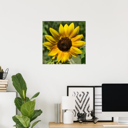 Inspire Joy Sunflower Poster (Thuiskantoor)