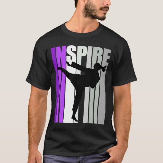 Inspire Karate Sparring Birthday Competition Compe T-shirt (Voorkant)