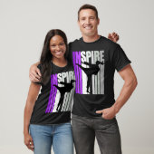 Inspire Karate Sparring Birthday Competition Compe T-shirt (Unisex)