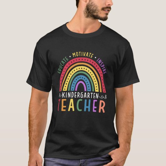 Inspire Kindergarten Onderwijs Rain T-shirt (Voorkant)