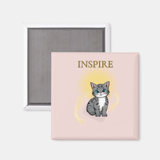 Inspire Kitten Magnet (Voorkant / Achterkant)