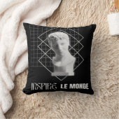 Inspire le Monde – Moderne Esthetische Kunst Desig Kussen (Deken)