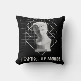 Inspire le Monde – Moderne Esthetische Kunst Desig Kussen