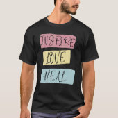 Inspire Love Heal Nursing T-shirt (Voorkant)