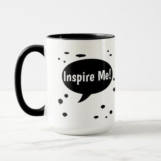 Inspire Me! Project Leader Ideas Funny Quote Mok (Links)