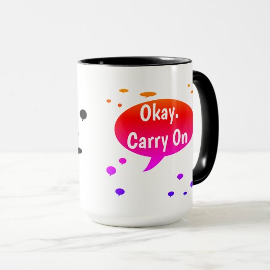 Inspire Me! Project Leader Ideas Funny Quote Mok (Voorkant rechts)