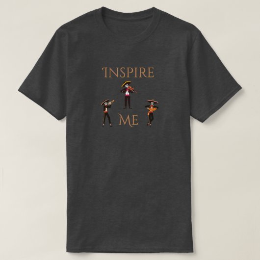 Inspire Me t-shirt (Design voorkant)