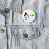 Inspire Mermaid "Girly"-Button Ronde Button 5,7 Cm (In situ)