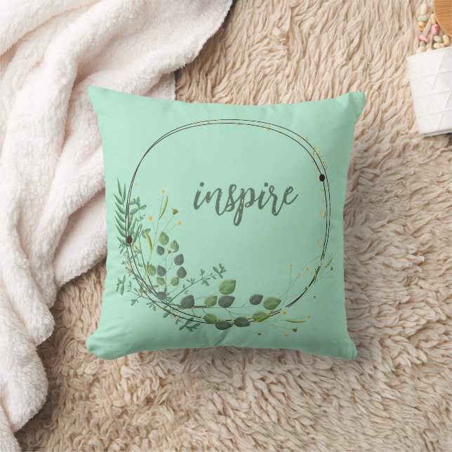 Inspire met flesvormig Lijst Kussen (Deken)
