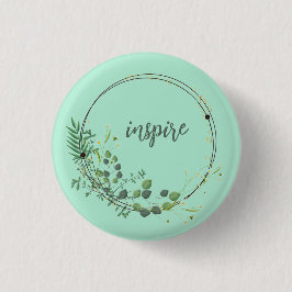 Inspire met flesvormig Lijst Ronde Button 3,2 Cm