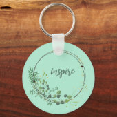 Inspire met flesvormig Lijst Sleutelhanger (Voorkant)