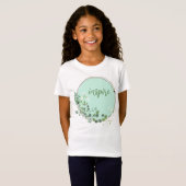 Inspire met flesvormig Lijst T-shirt (Voorkant volledig)