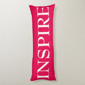 INSPIRE MOTIVATE Body Pillow Lichaamskussen (Achterkant (Verticaal))