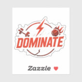 INSPIRE – Motivatie Sport Sticker (Vel)