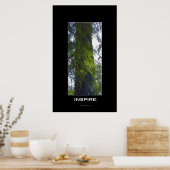 INSPIRE Motivatie Tree Art Poster canvas (Keuken)
