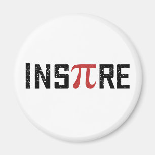 InsPire Pi dag   Happy Pi day Wiskunde Gifts Magneet