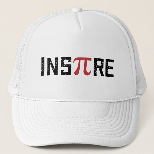 InsPire Pi dag | Happy Pi day Wiskunde Gifts Trucker Pet (Voorkant)