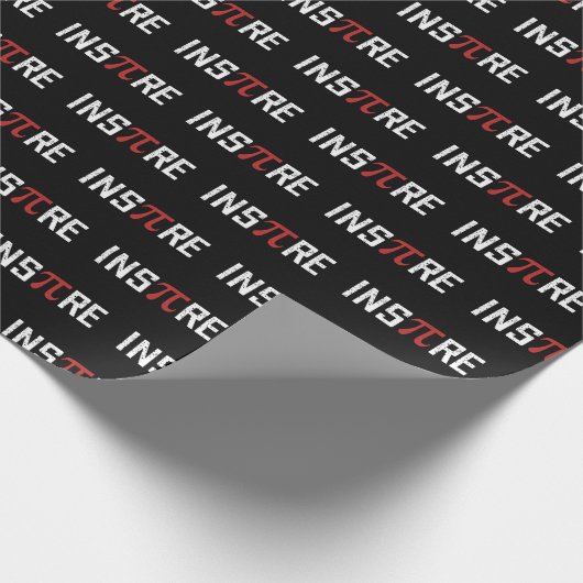 InsPire Pi dag | Vroegtijdige Wiskunde Pi-dag Cadeaupapier (Hoek)