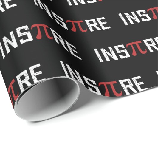 InsPire Pi dag | Vroegtijdige Wiskunde Pi-dag Cadeaupapier (Rol Hoek)