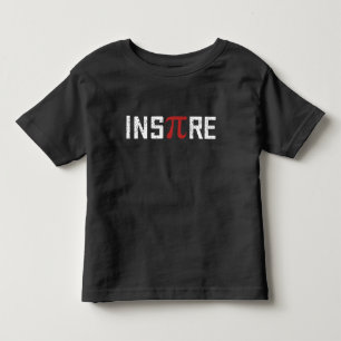InsPire Pi dag   Vroegtijdige Wiskunde Pi-dag Kinder Shirts