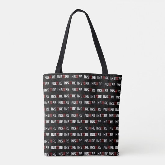 InsPire Pi dag | Vroegtijdige Wiskunde Pi-dag Tote Bag (Achterkant)