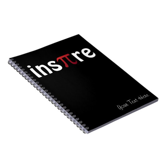 Inspire Pi Day Mathematica Wiskunde Geek Notitieboek (Rechterzijde)