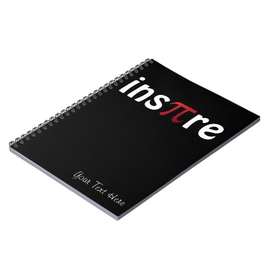 Inspire Pi Day Mathematica Wiskunde Geek Notitieboek (Linkerzijde)