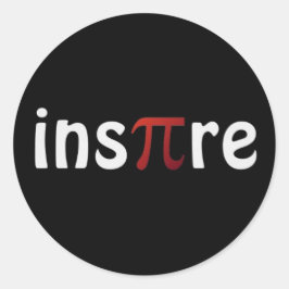 Inspire PI Day Wiskunde Sticker