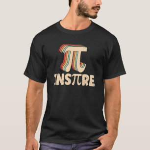 Inspire Pi Symbool Cool Retro Wiskunde Wiskunde T-shirt