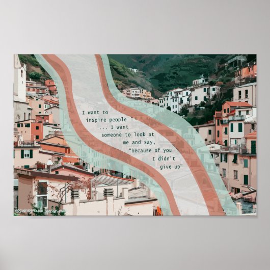 Inspire Quote Poster (Voorkant)