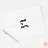 inspire ronde sticker (Envelop)