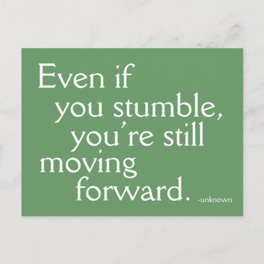 Inspire Succes - Motivatie Briefkaart - Voorwaarts (Voorkant)