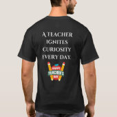 Inspire&Teach black T-shirt (Achterkant)
