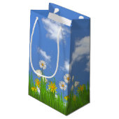 Inspire-tekstmaaltijd in gras klein cadeauzakje (Achterkant Gekanteld)