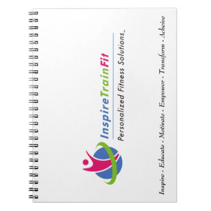 Inspire-trainpasbare laptop notitieboek