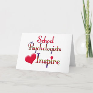 Inspire voor schoolpsychologen feestdagen kaart