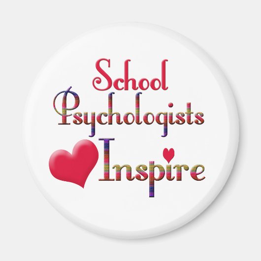 Inspire voor schoolpsychologen magneet (Voorkant)
