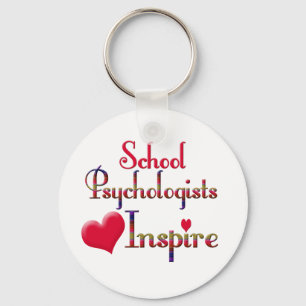 Inspire voor schoolpsychologen sleutelhanger