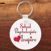 Inspire voor schoolpsychologen sleutelhanger (Voorkant)