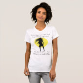 "INSPIRE" Vrouw en aanhanger van God! T-shirt (Voorkant volledig)