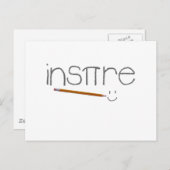 Inspire Wiskunde Briefkaart (Voorkant / Achterkant)