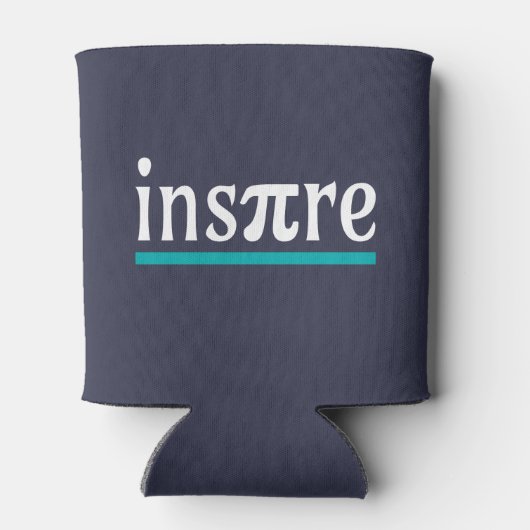 Inspire Wiskunde Pun Funny Inspirerend Blikjeskoeler (Achterkant)